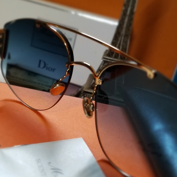 DIOR STONGER AVIATOR SUNGLASSES - Picture 13 of 16